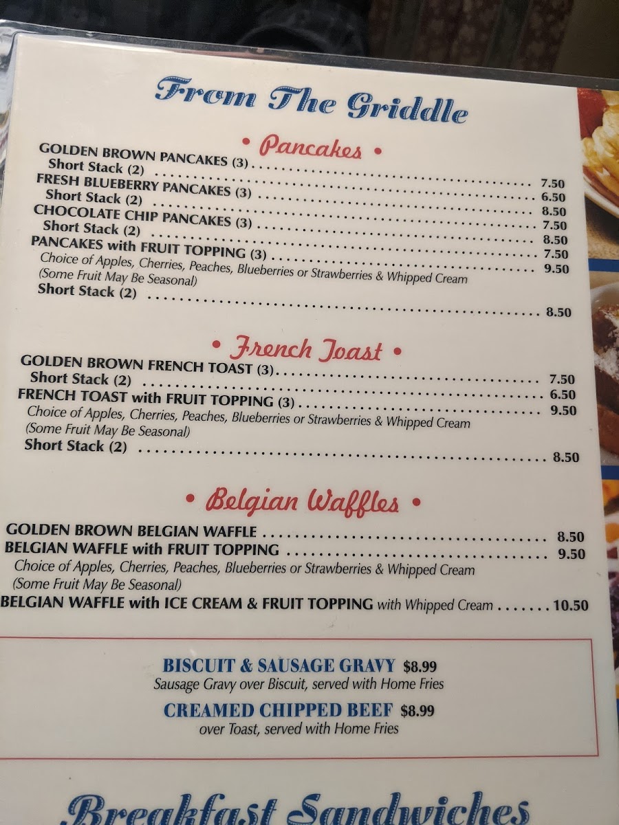 Hagerstown Family Diner Photo Menu 4