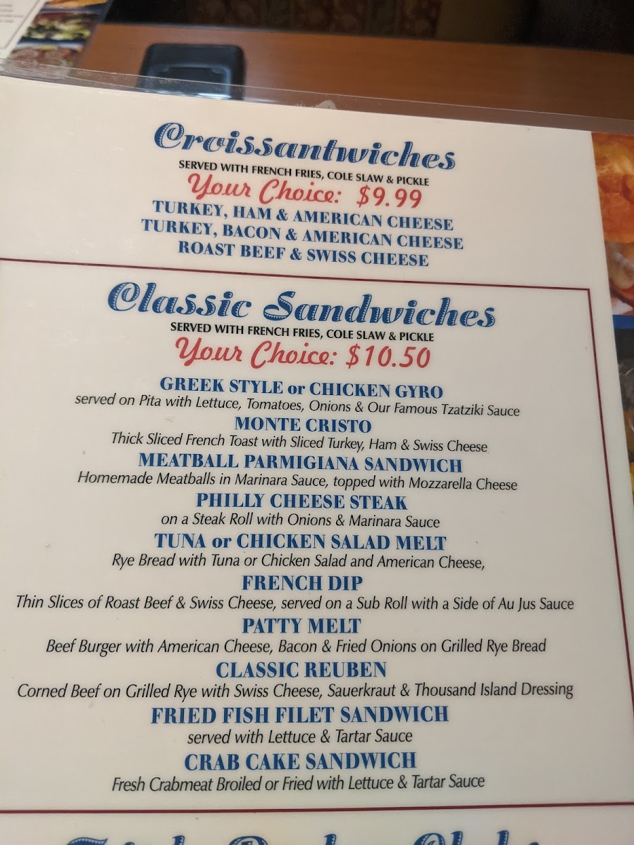 Hagerstown Family Diner Photo Menu 5
