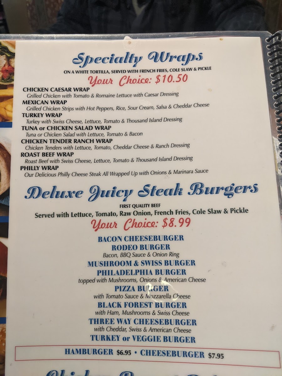 Hagerstown Family Diner Photo Menu 6