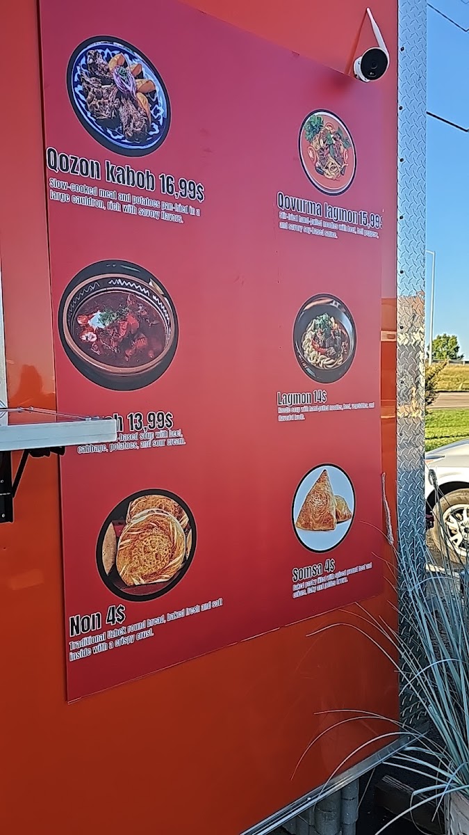 UZBEK Halal Foods Photo Menu 5