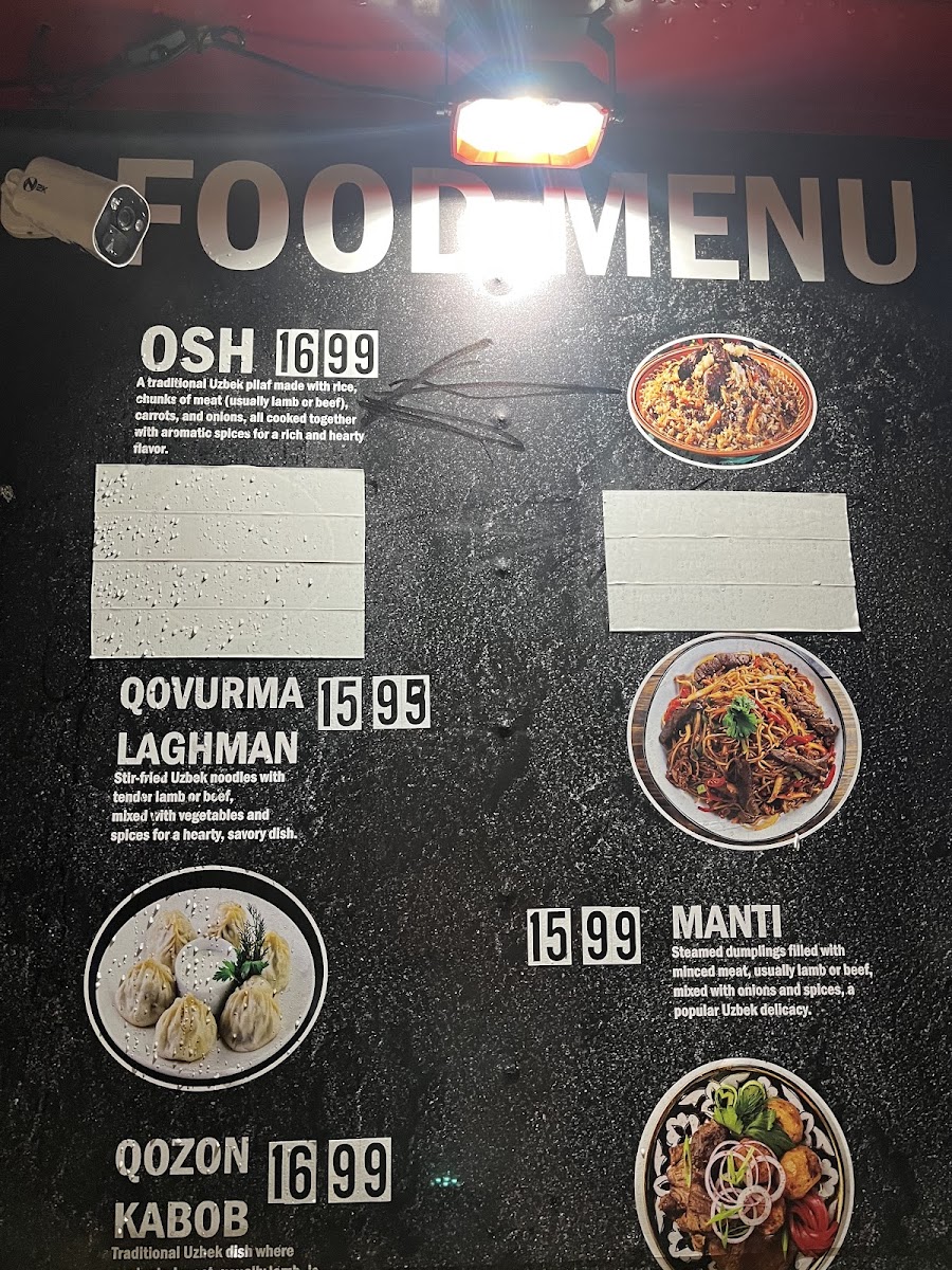 UZBEK Halal Foods Photo Menu 6