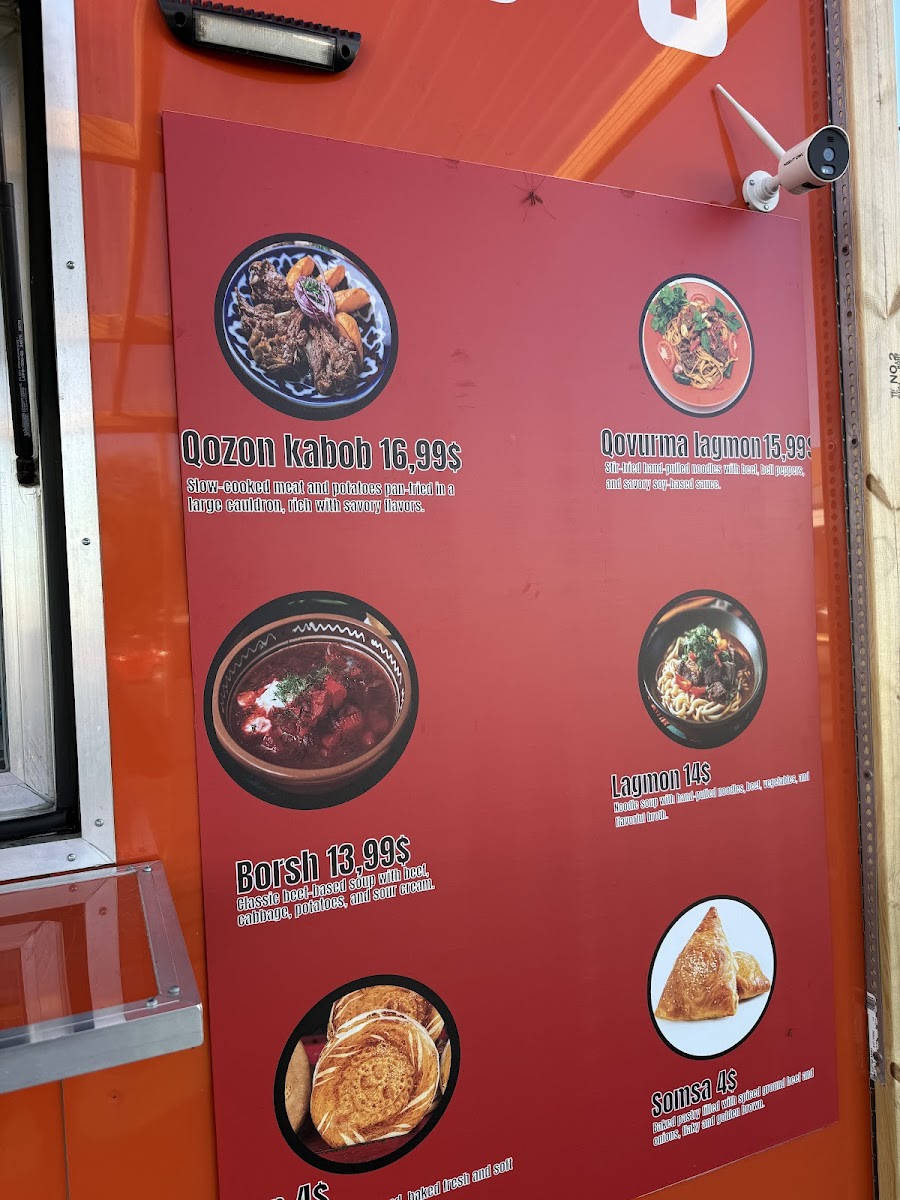 UZBEK Halal Foods Photo Menu 7
