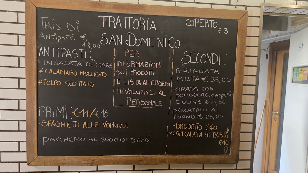 Trattoria San Domenico Photo Menu 2
