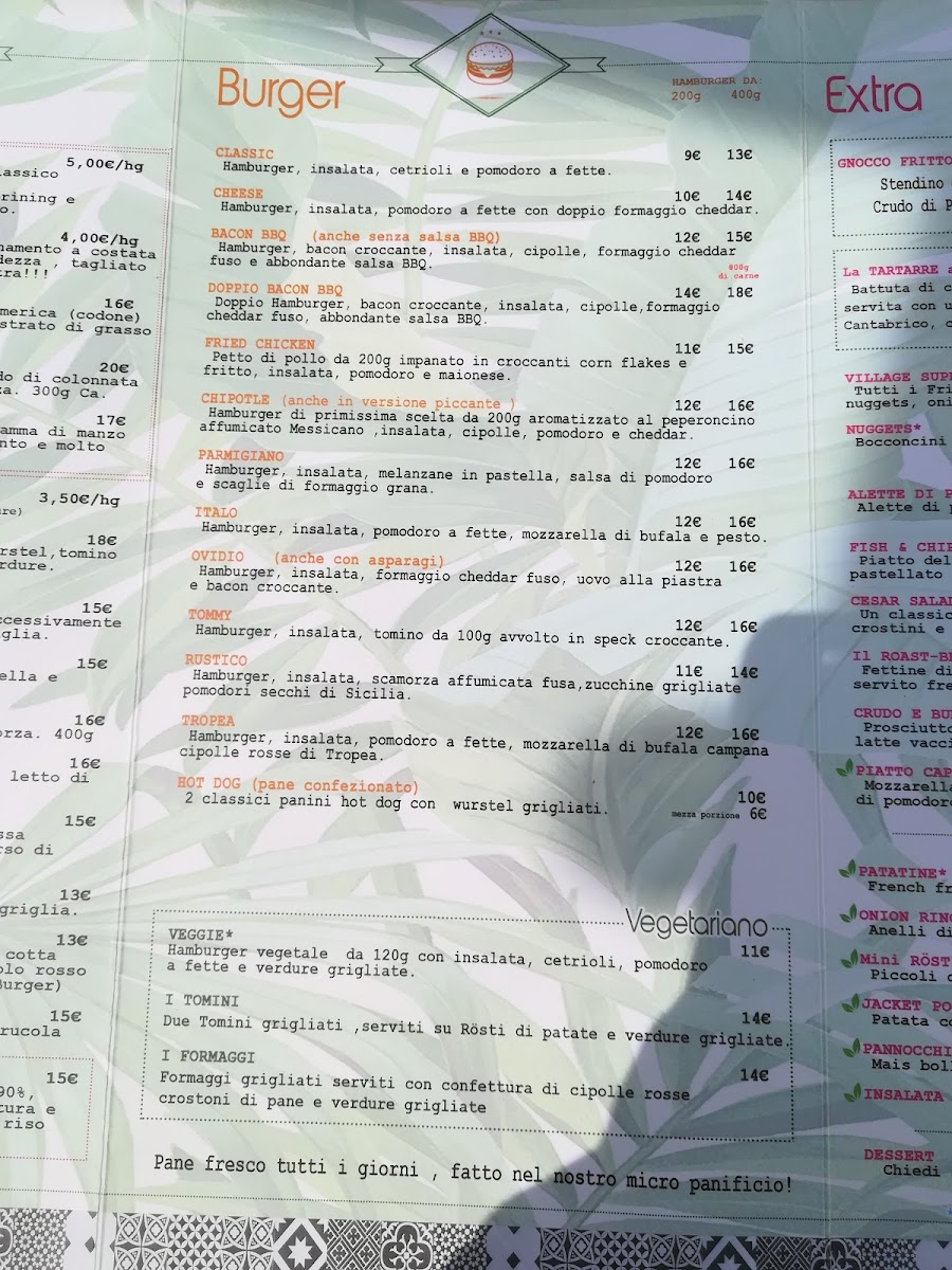 VILLAGE Grill & Kitchen Photo Menu 6