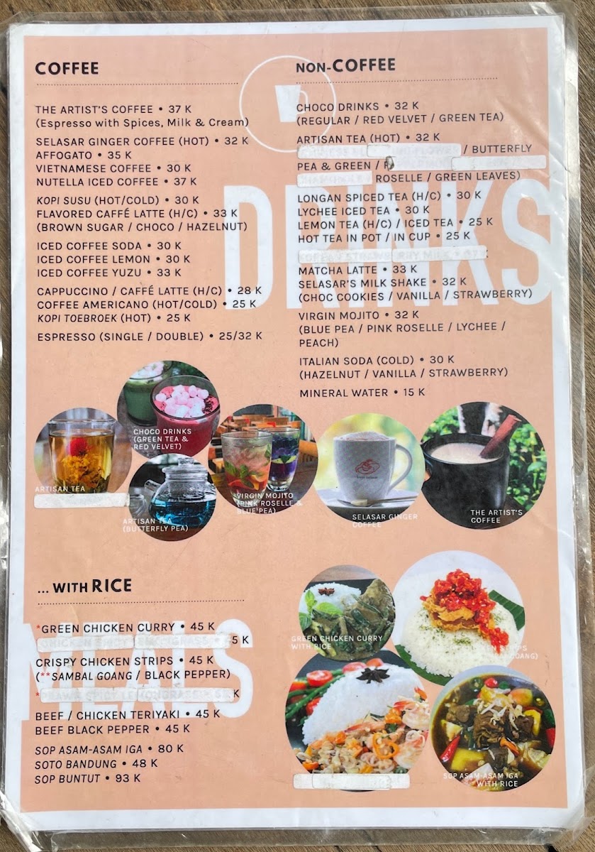 Kopi Selasar Sunaryo Photo Menu 2