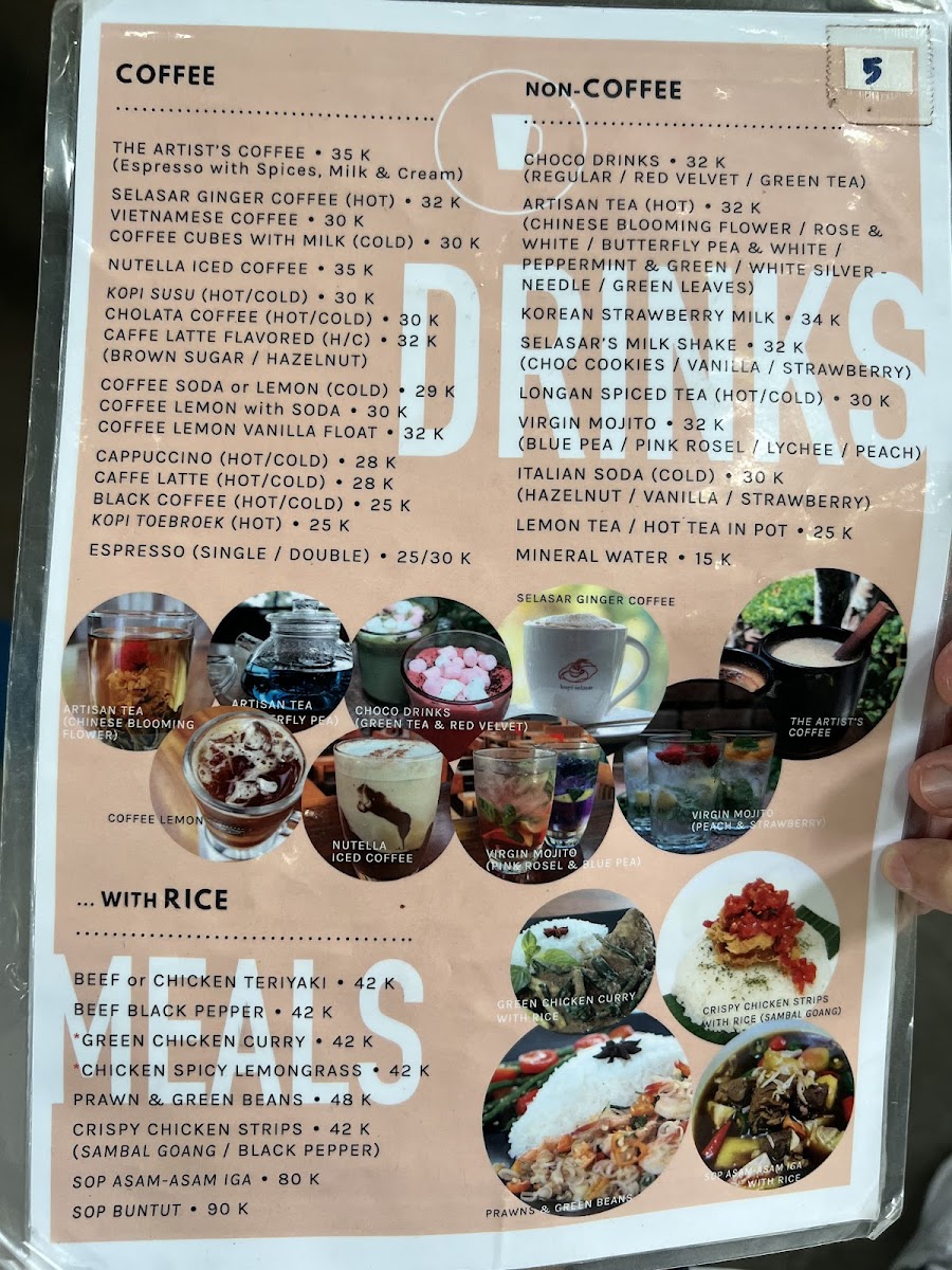 Kopi Selasar Sunaryo Photo Menu 9