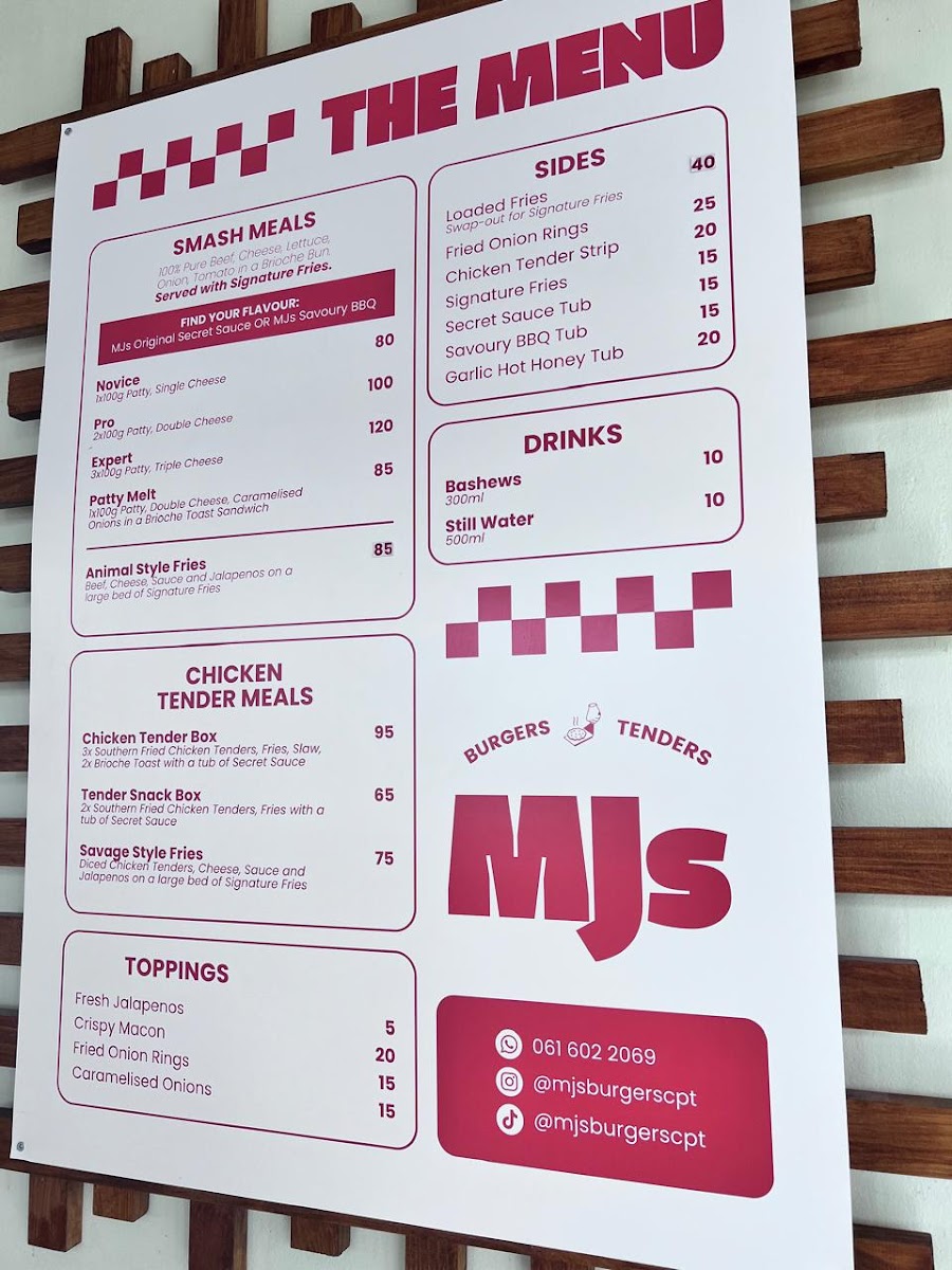 MJs Burgers Photo Menu 4