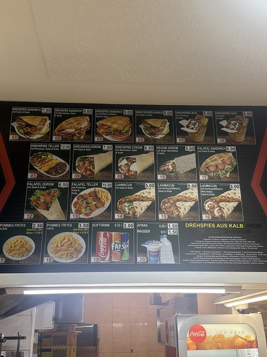 City Döner Offenbach Photo Menu 2
