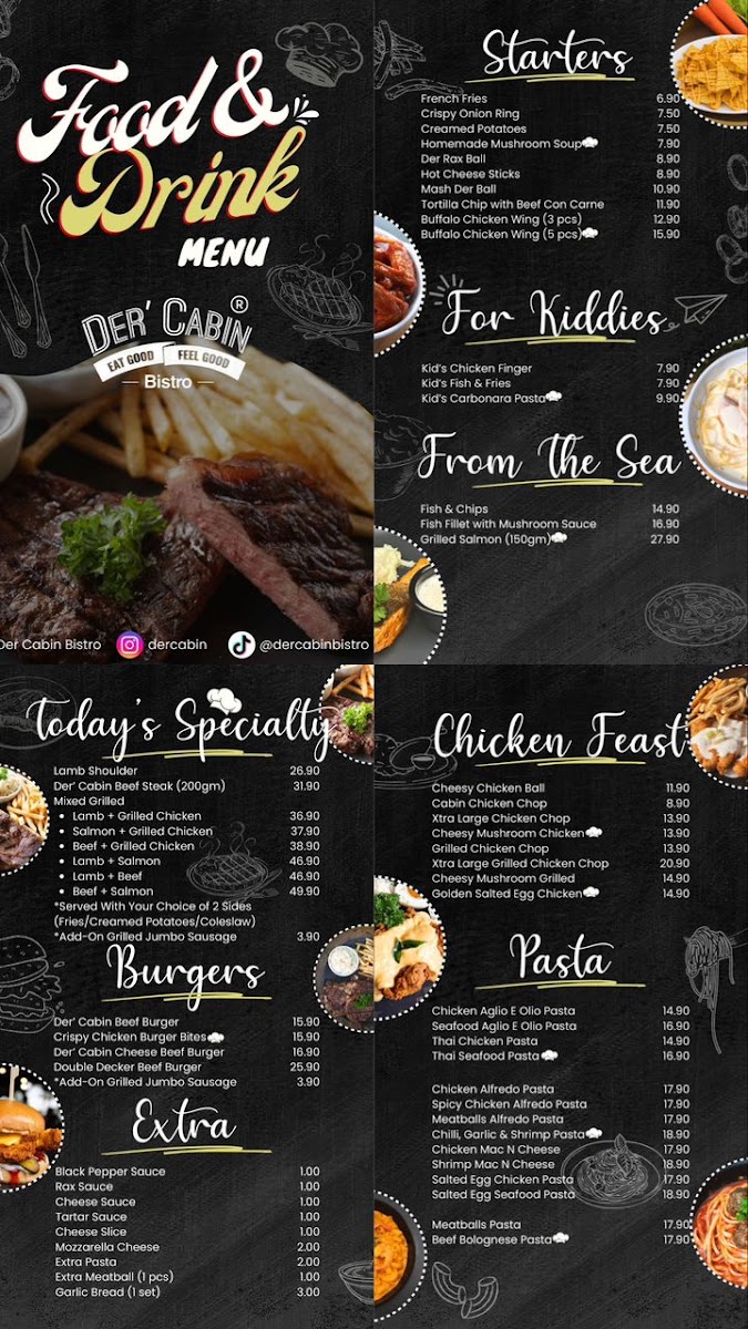 Der' Cabin Bistro Gelang Patah Photo Menu 2