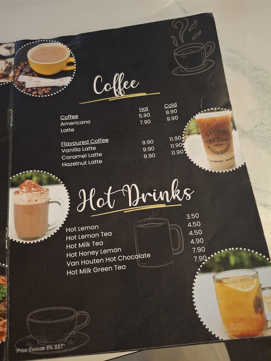 Der' Cabin Bistro Gelang Patah Photo Menu 5