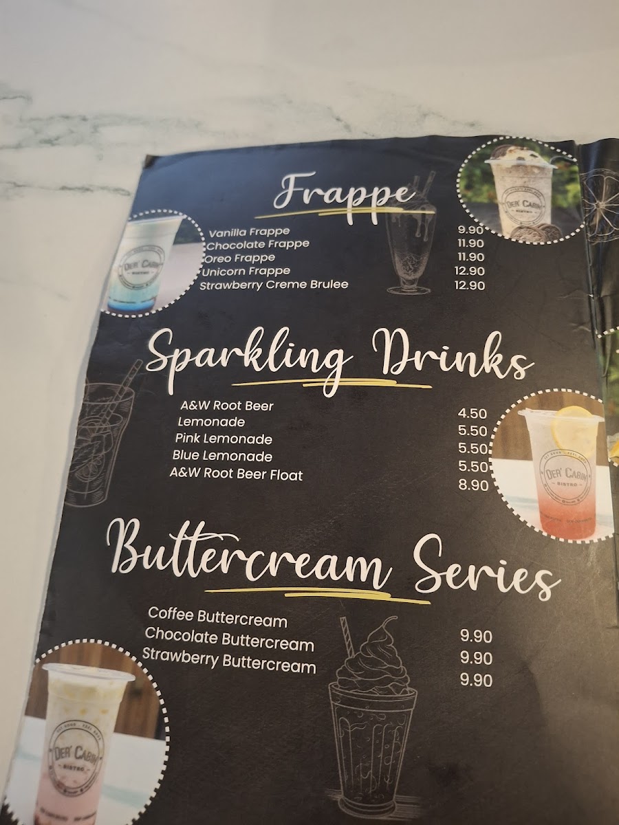 Der' Cabin Bistro Gelang Patah Photo Menu 6