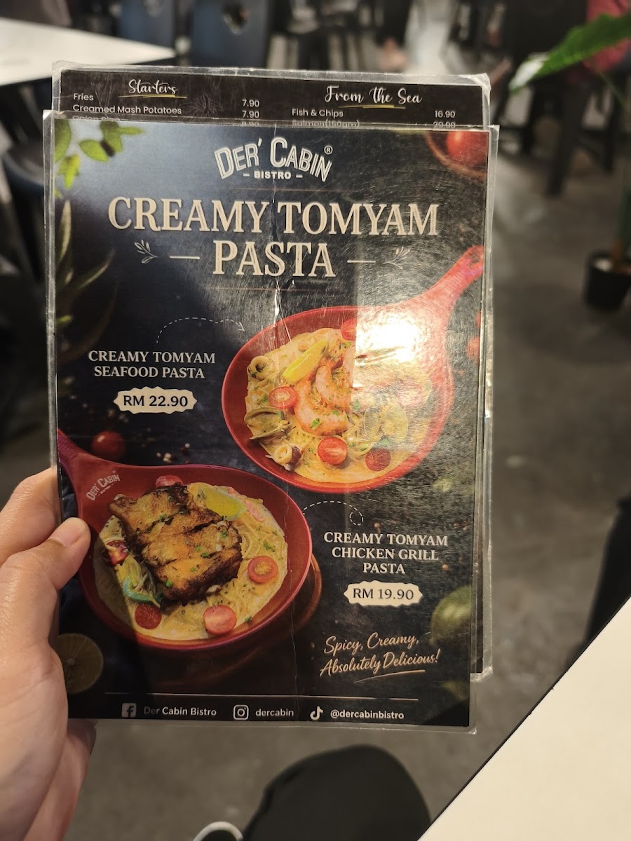 Der' Cabin Bistro Gelang Patah Photo Menu 9