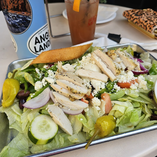 Big Fat Grilled Chicken Caesar Salad