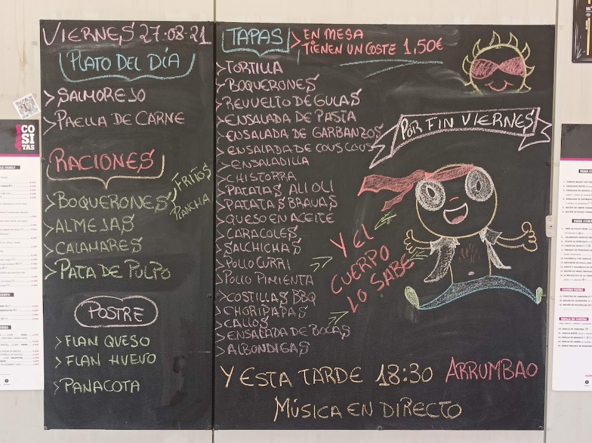 Cositas Café Bar Minimarket Photo Menu 4