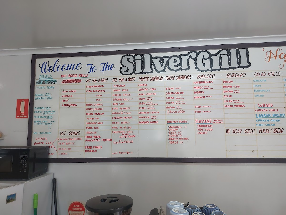 Silver Grill Photo Menu 1