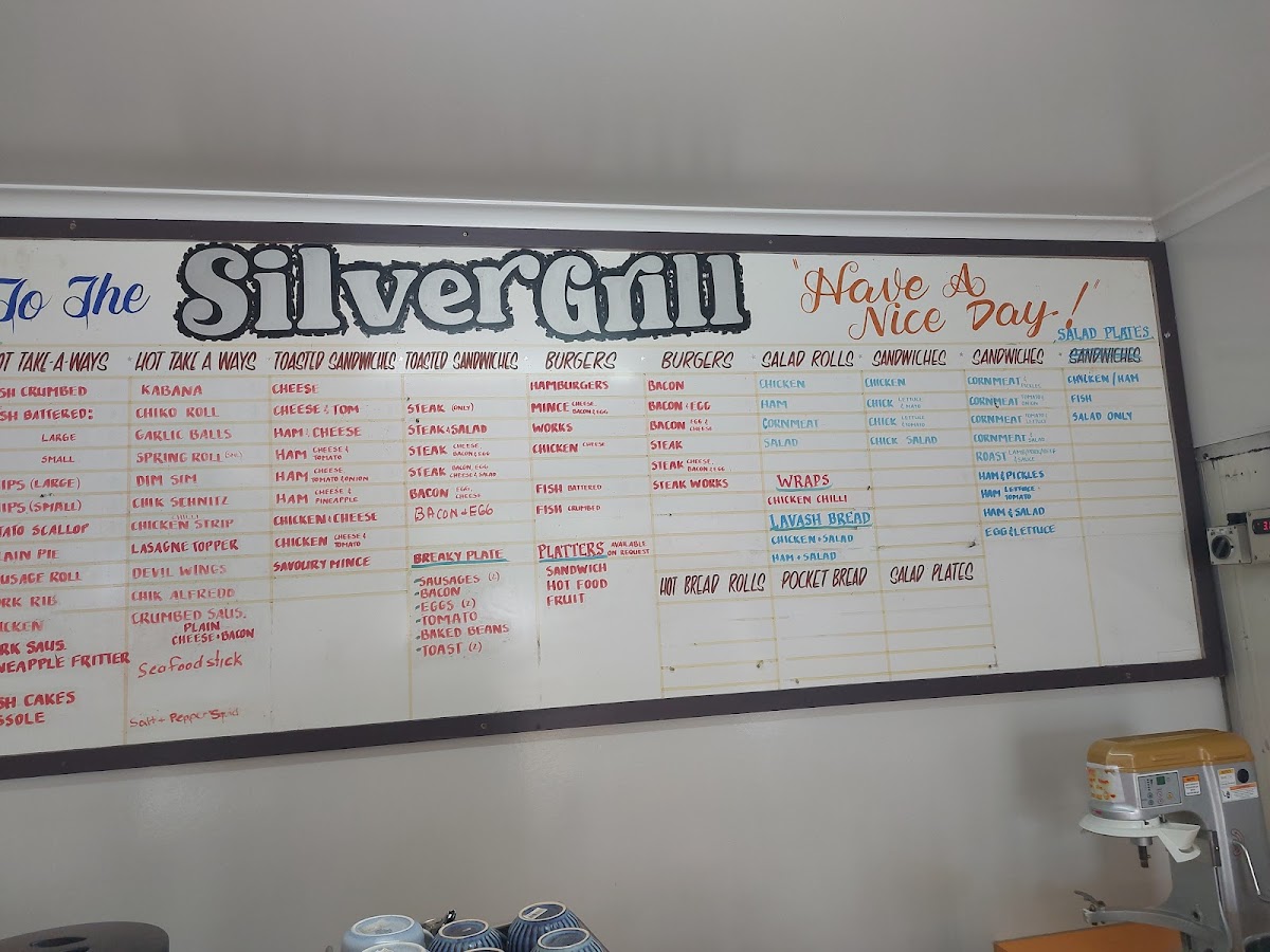 Silver Grill Photo Menu 2