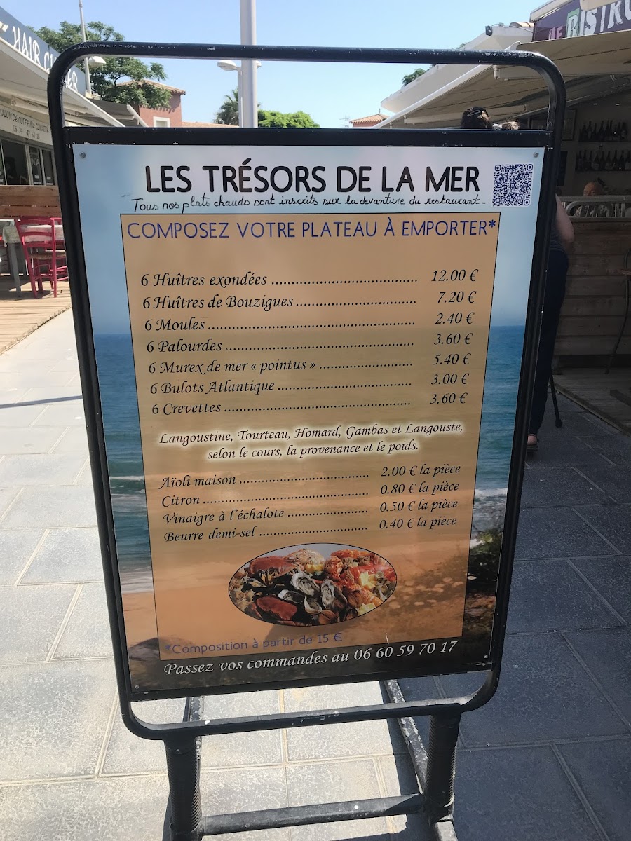 Les Trésors de La Mer Photo Menu 2