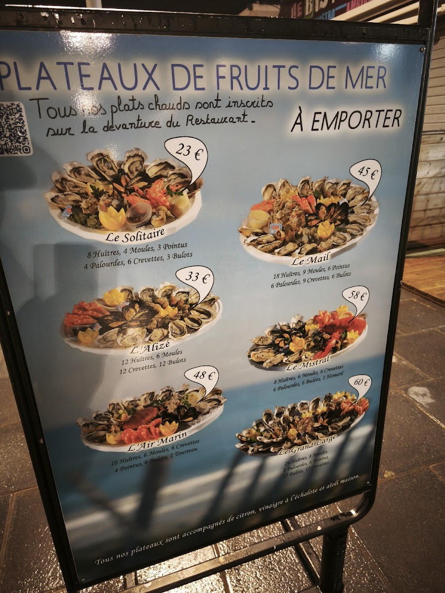 Les Trésors de La Mer Photo Menu 6
