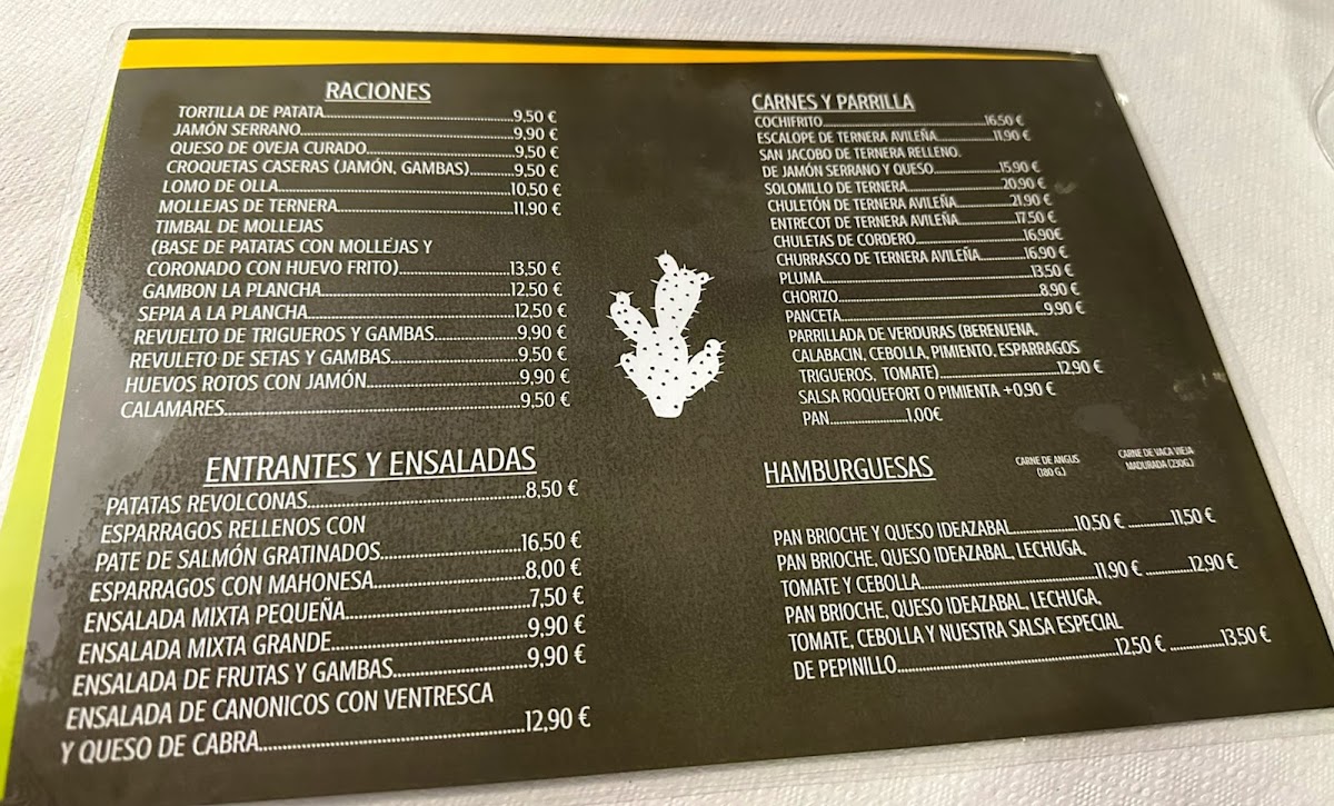 Restaurante Venta San José Photo Menu 3