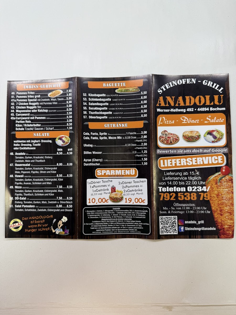 Steinofen Grill Anadolu Photo Menu 5