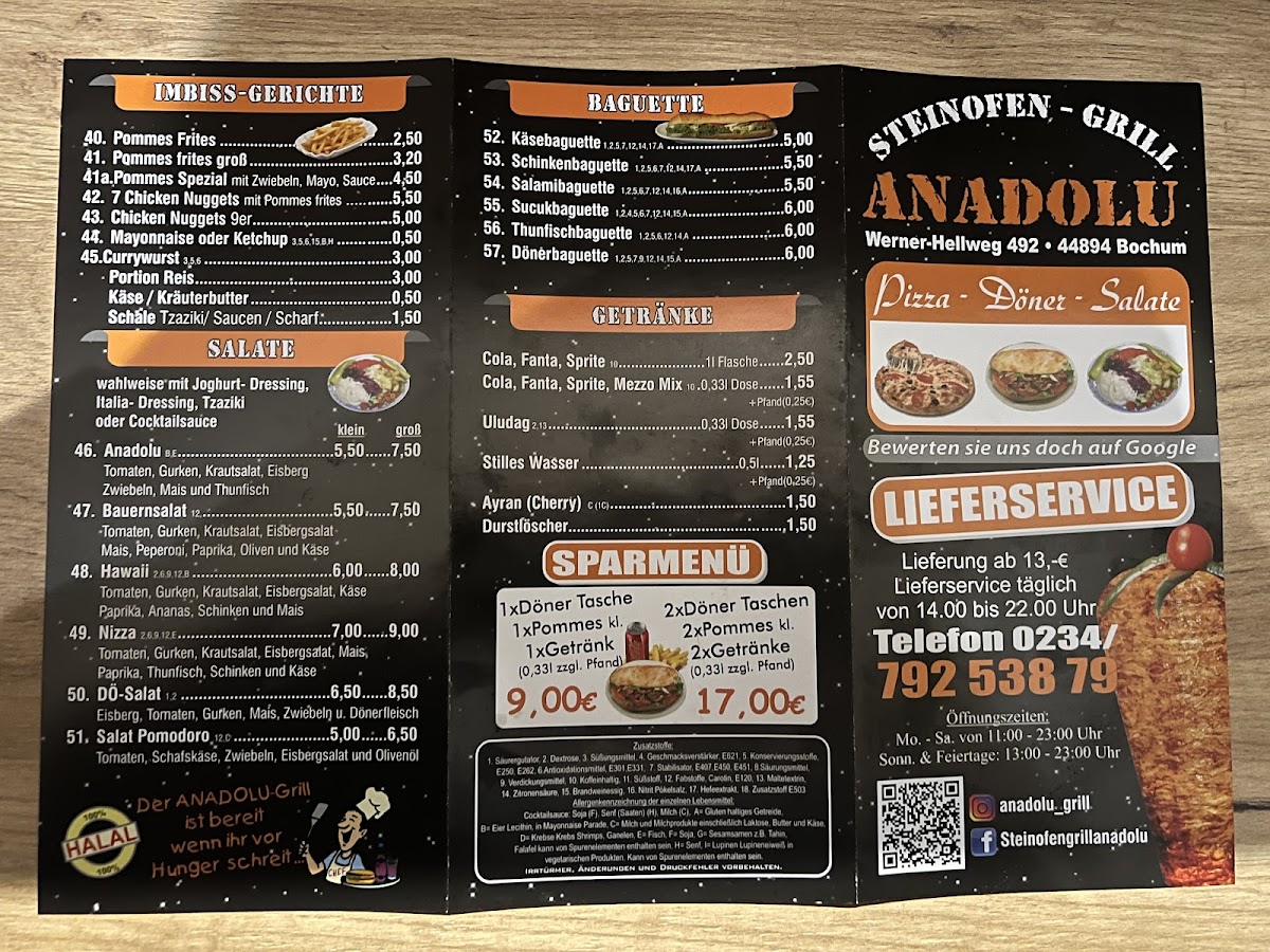 Steinofen Grill Anadolu Photo Menu 9