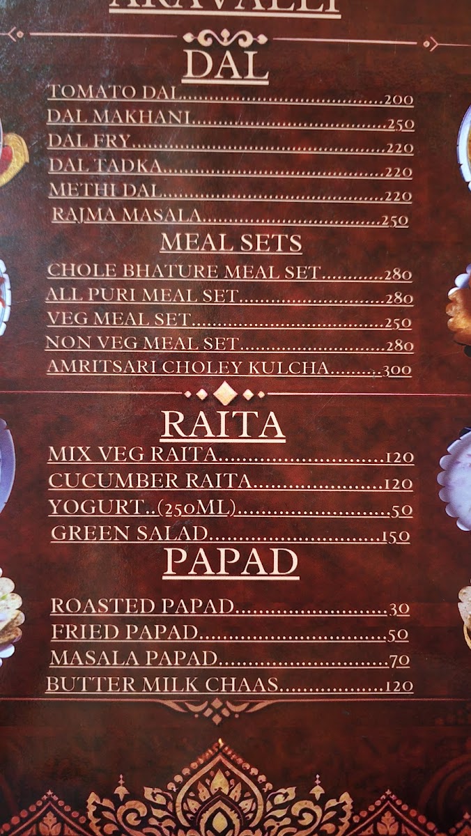 Nepali Restaurant Photo Menu 2
