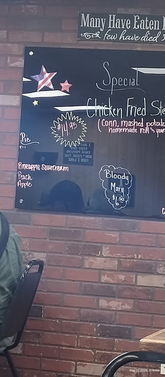 Evey's Cafe Photo Menu 8