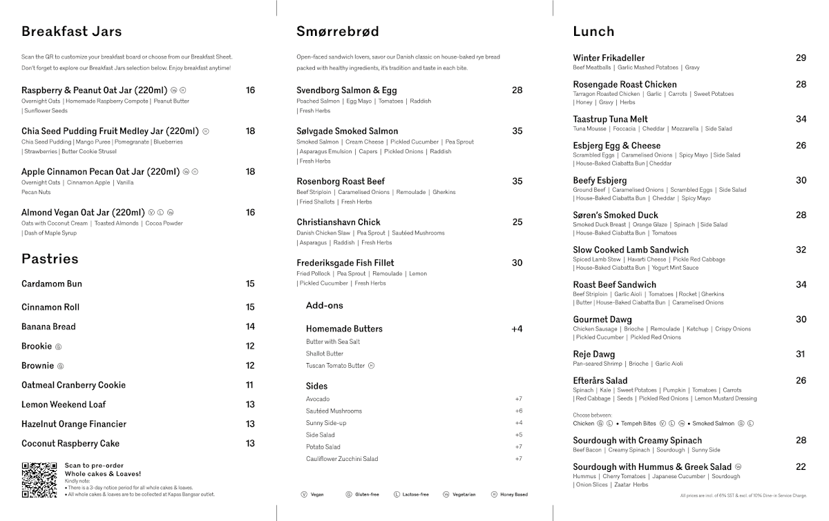 Kopenhagen Coffee Kapas Photo Menu 1
