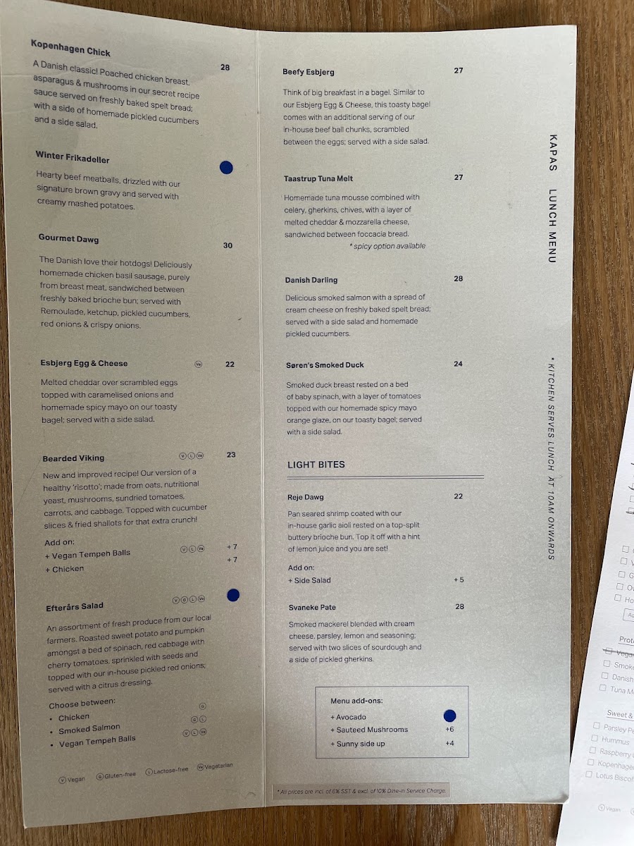 Kopenhagen Coffee Kapas Photo Menu 8