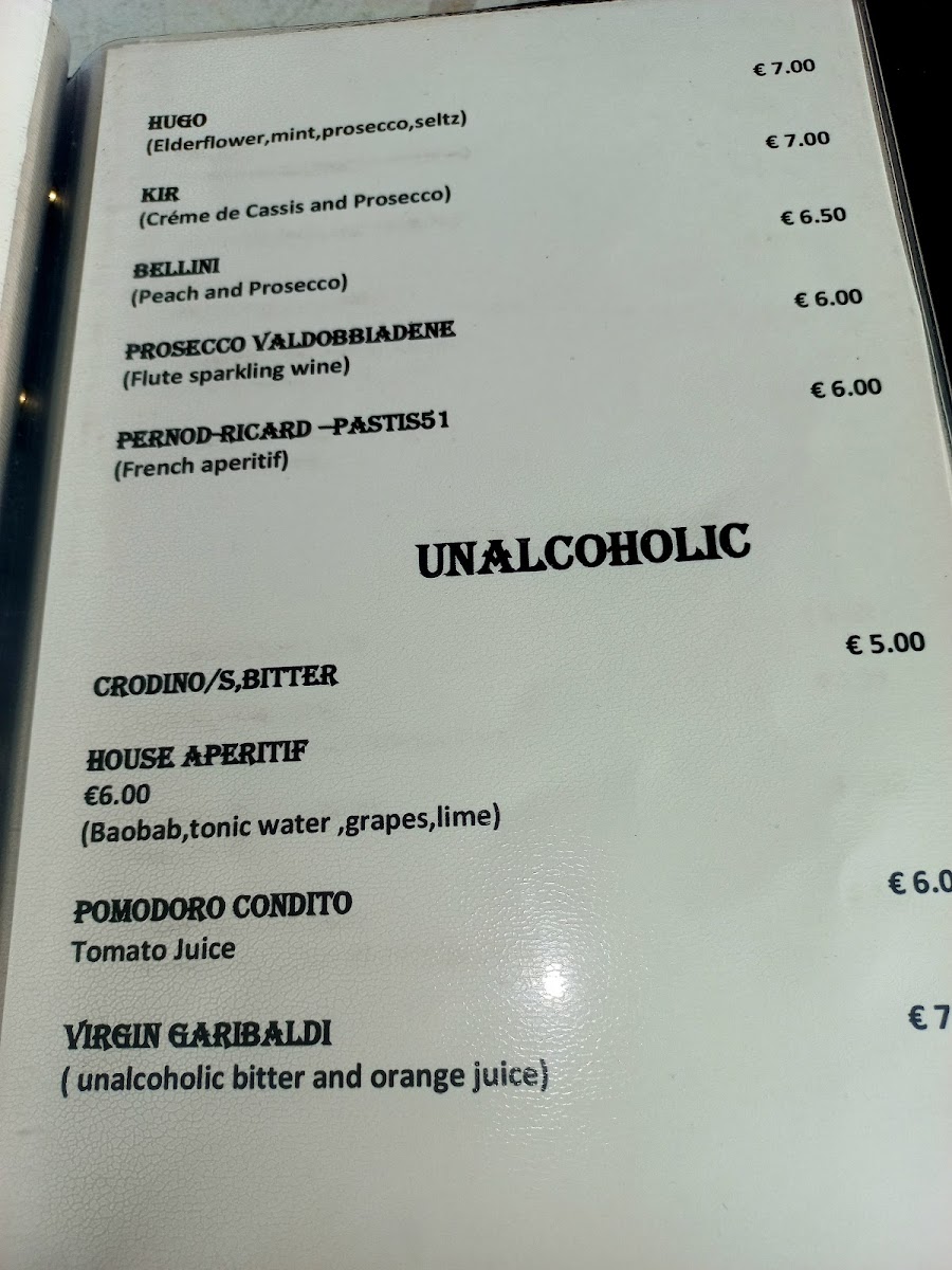 Bar Pasticceria Rossi Photo Menu 10