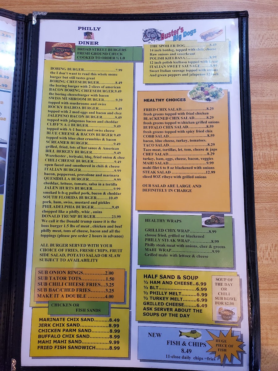 Philly Diner Photo Menu 6