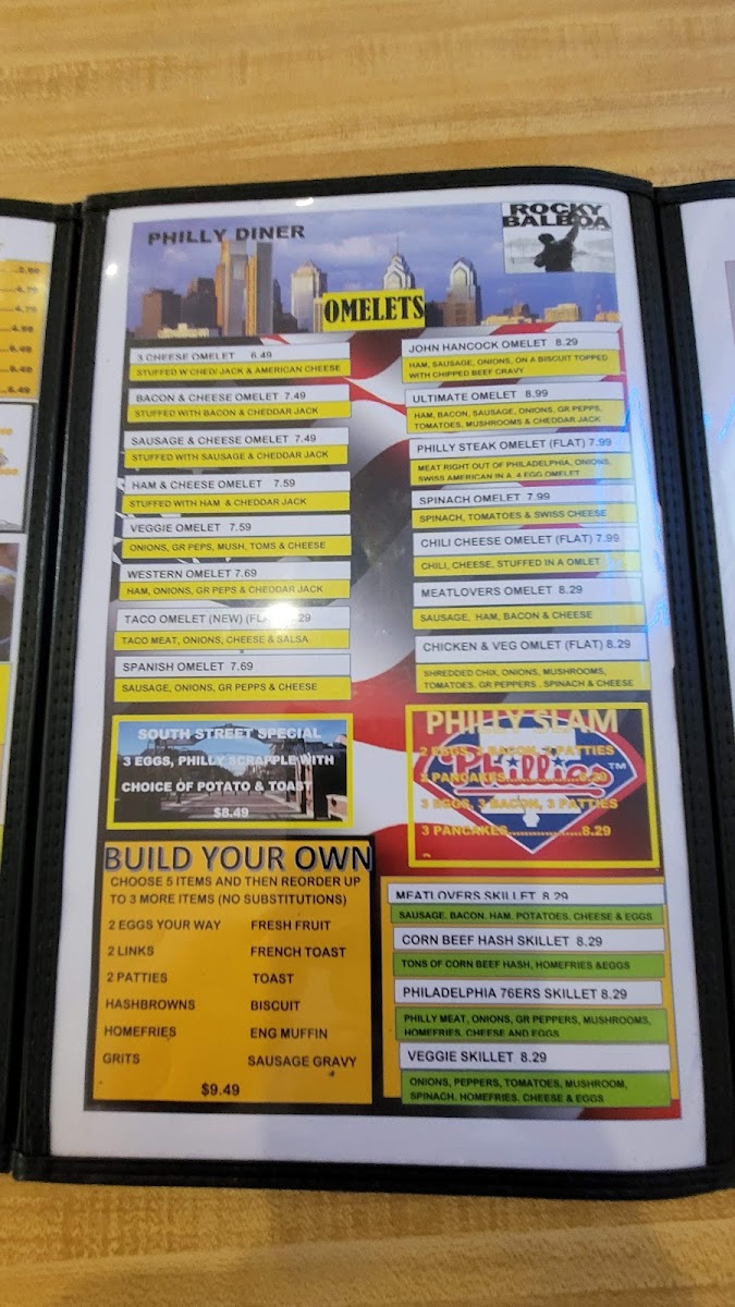 Philly Diner Photo Menu 9
