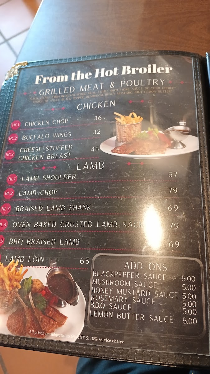 Islamic sixty Steakhouse Photo Menu 2