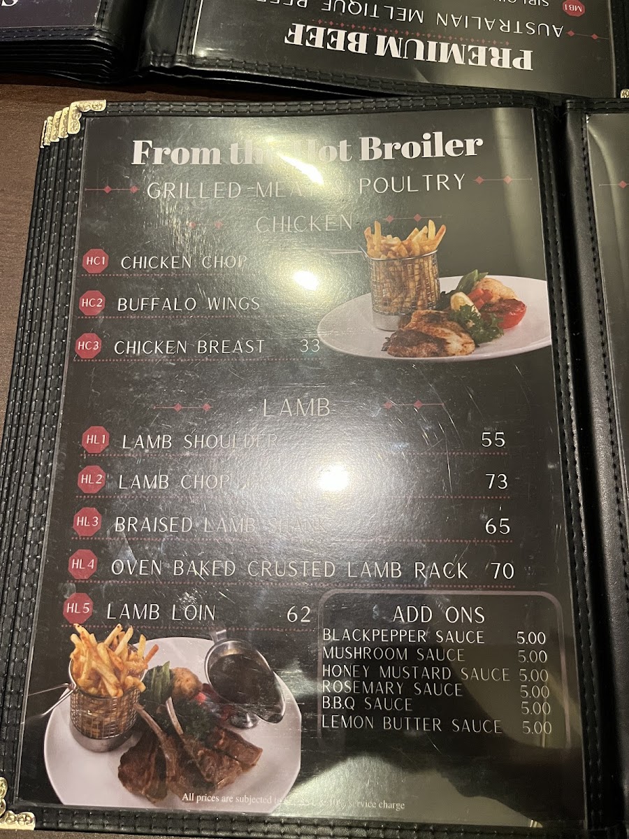 Islamic sixty Steakhouse Photo Menu 8