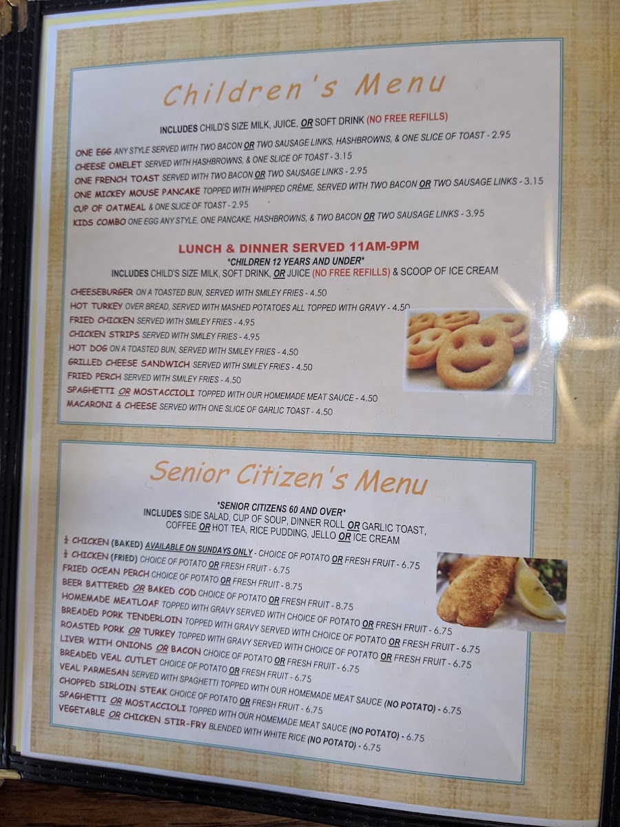 Family Affair Restaurant Photo Menu 7