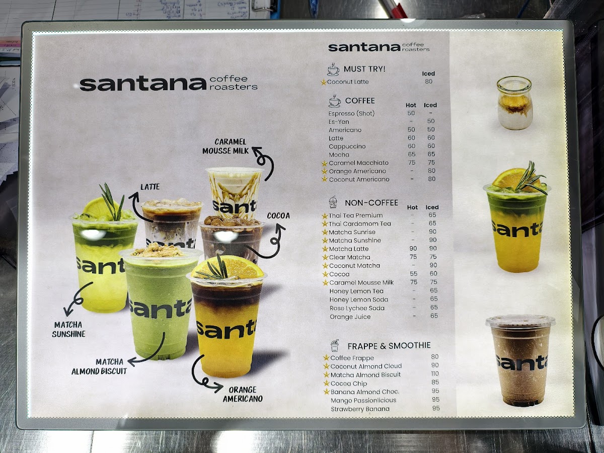 SANTANA Coffee Roasters Photo Menu 10