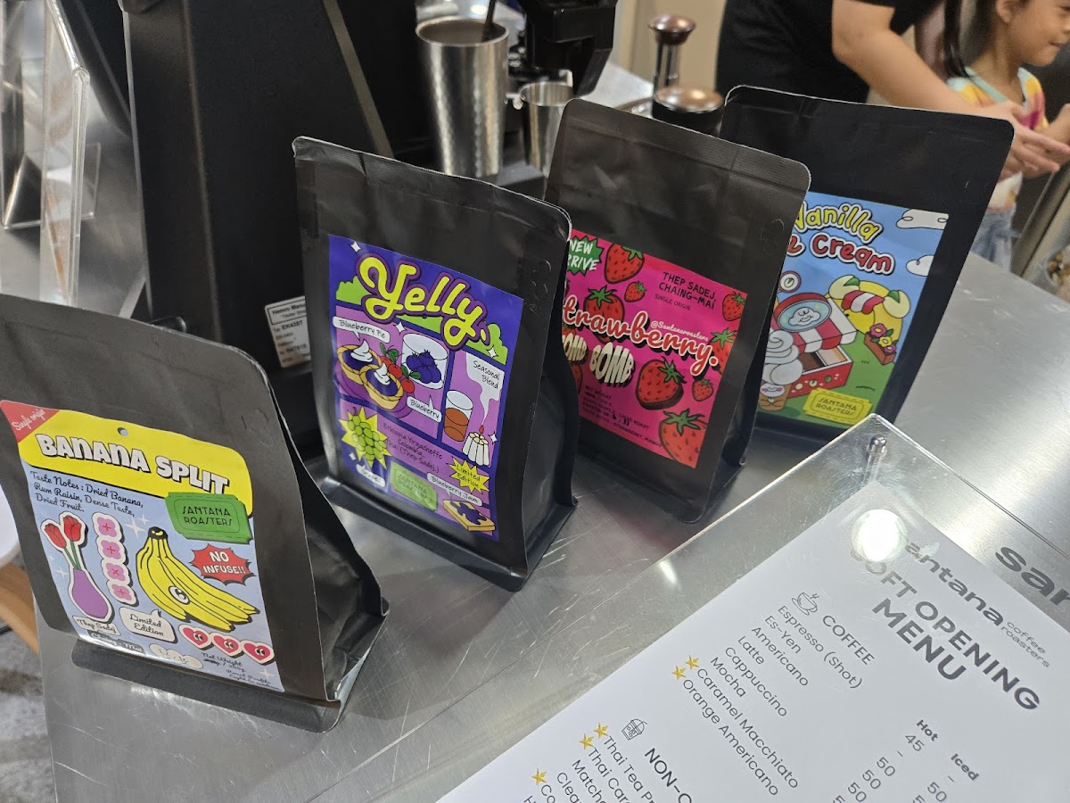 SANTANA Coffee Roasters Photo Menu 2