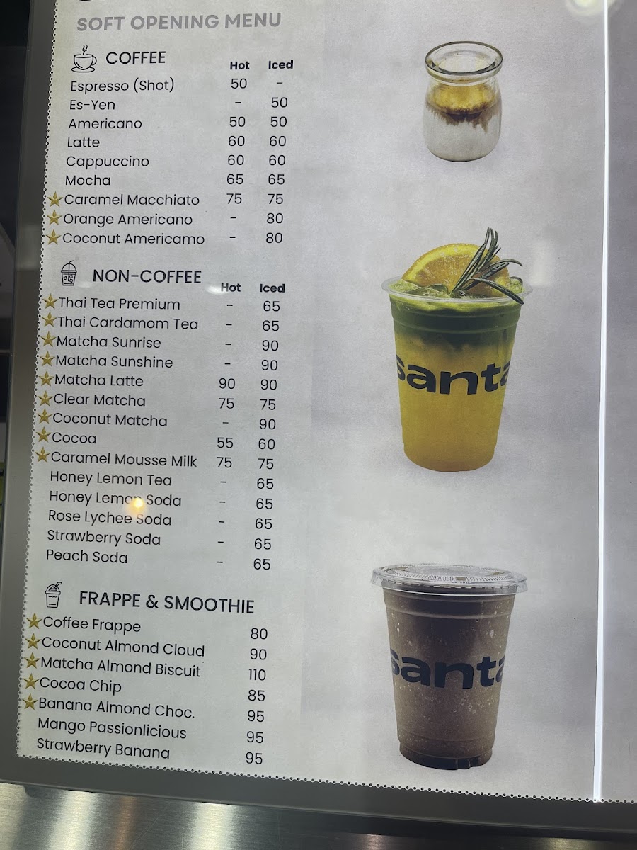 SANTANA Coffee Roasters Photo Menu 6