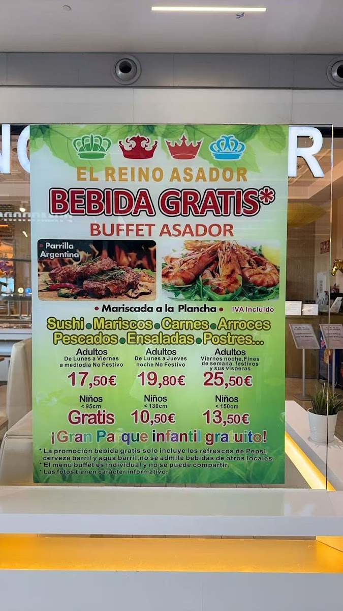 Buffet El Reino Asador Photo Menu 1