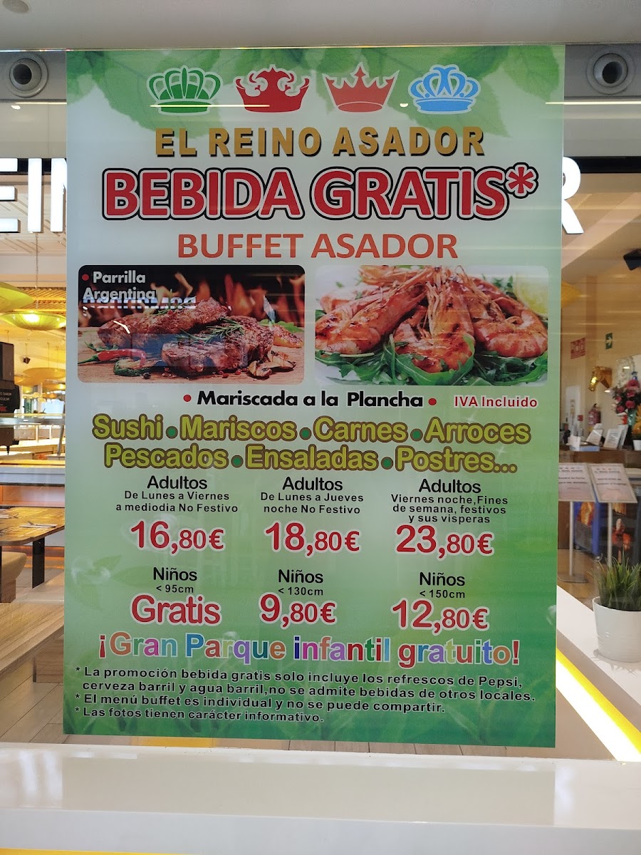 Buffet El Reino Asador Photo Menu 3