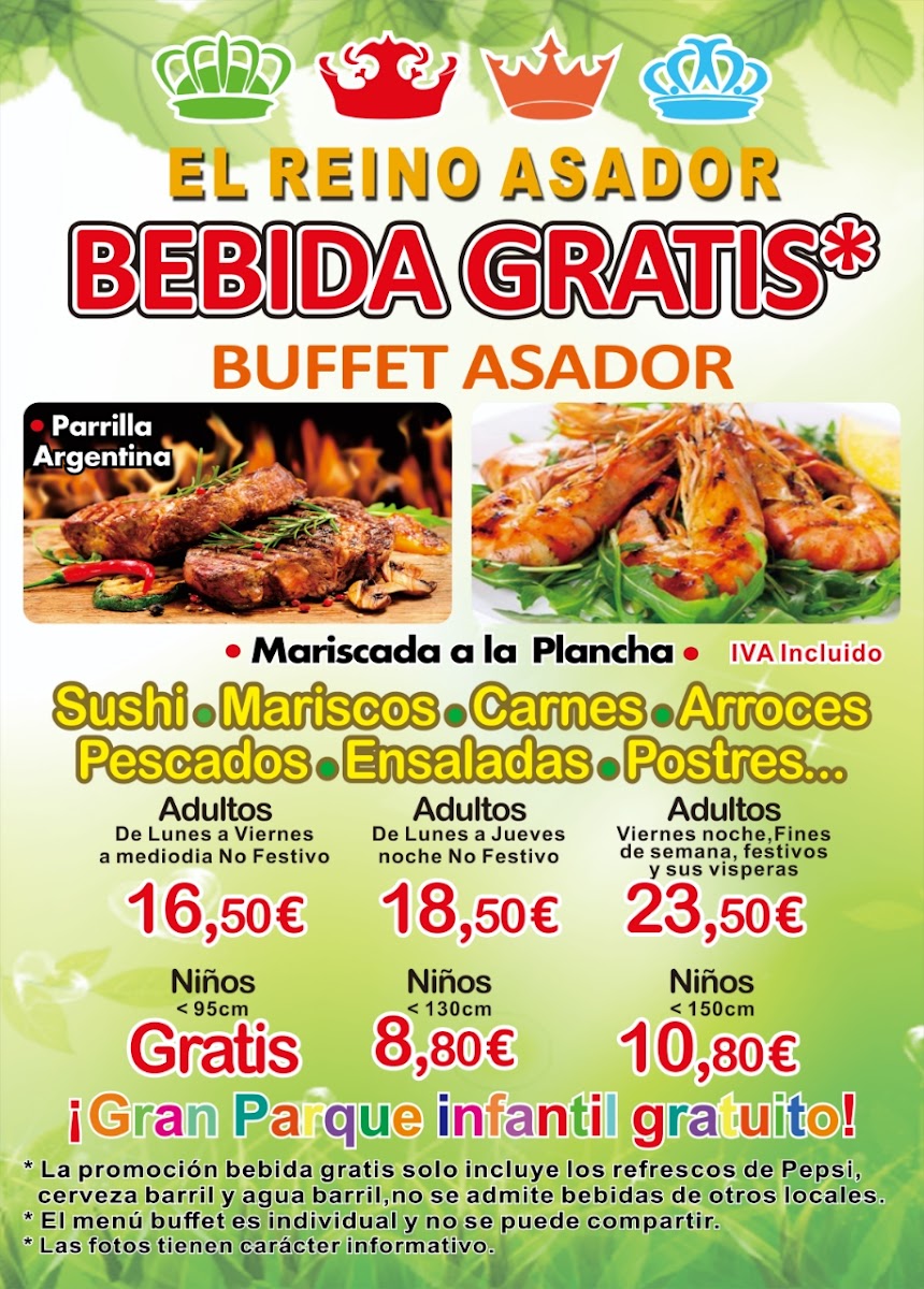 Buffet El Reino Asador Photo Menu 4