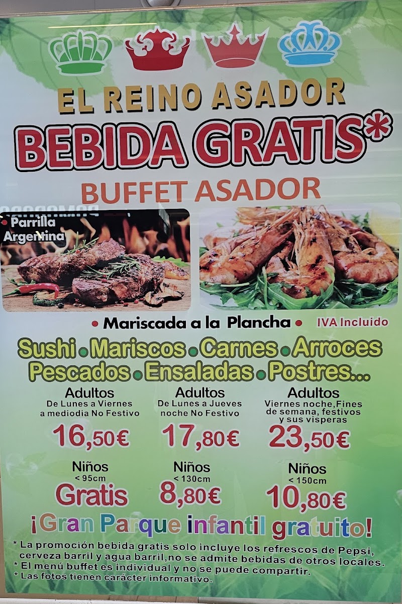 Buffet El Reino Asador Photo Menu 7