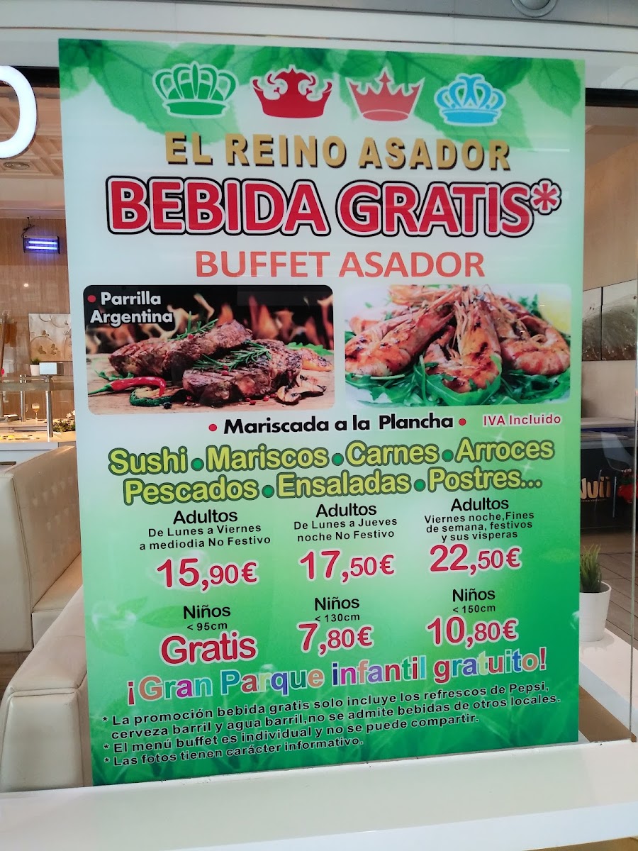 Buffet El Reino Asador Photo Menu 8