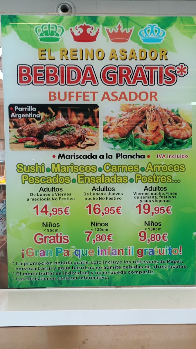 Buffet El Reino Asador Photo Menu 9