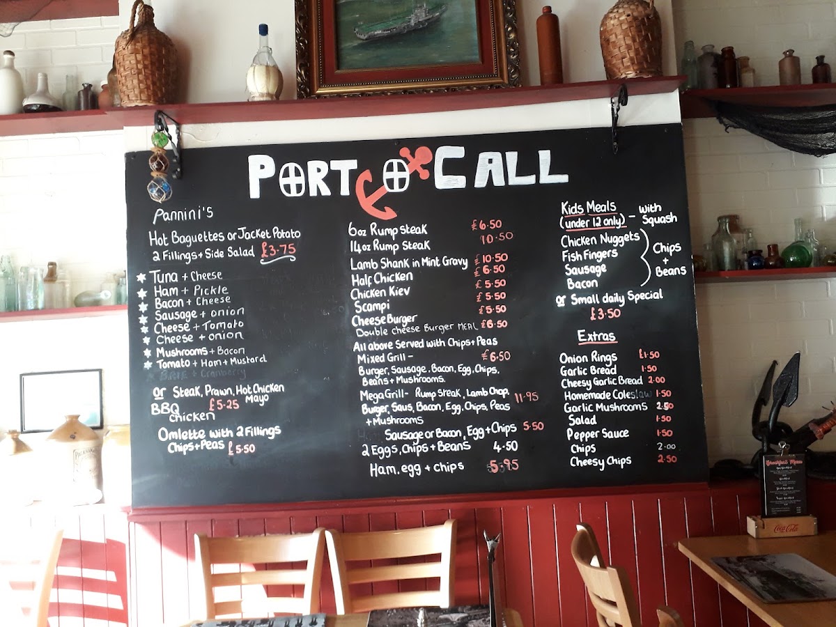 Port O Call Photo Menu 4