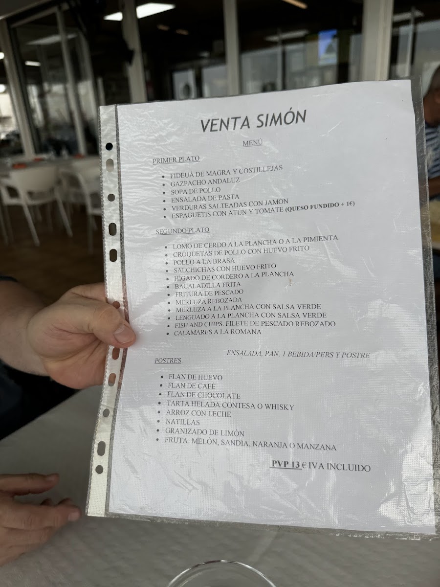 Restaurante Venta Simon Photo Menu 10