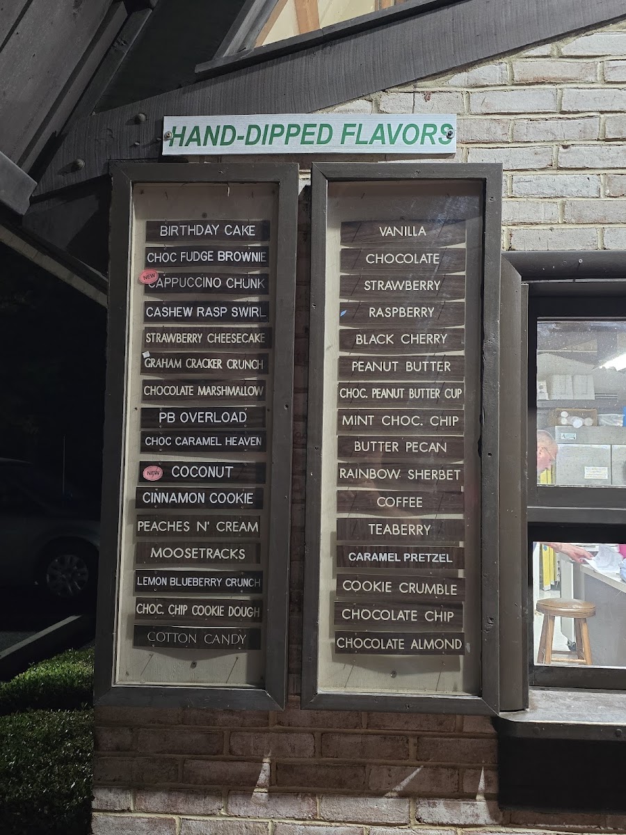 3B Ice Cream (Dauphin) Photo Menu 1