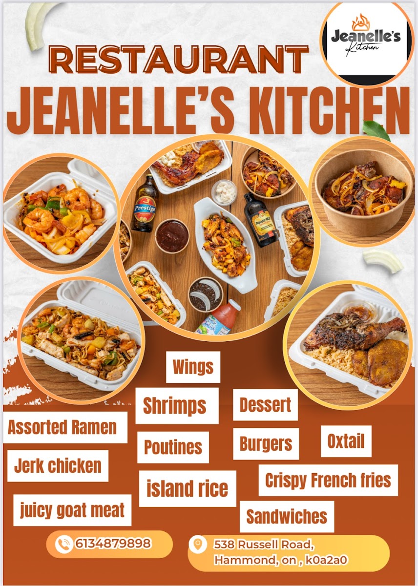 Jeanelle’s kitchen in Cheney, Hammond Photo Menu 7