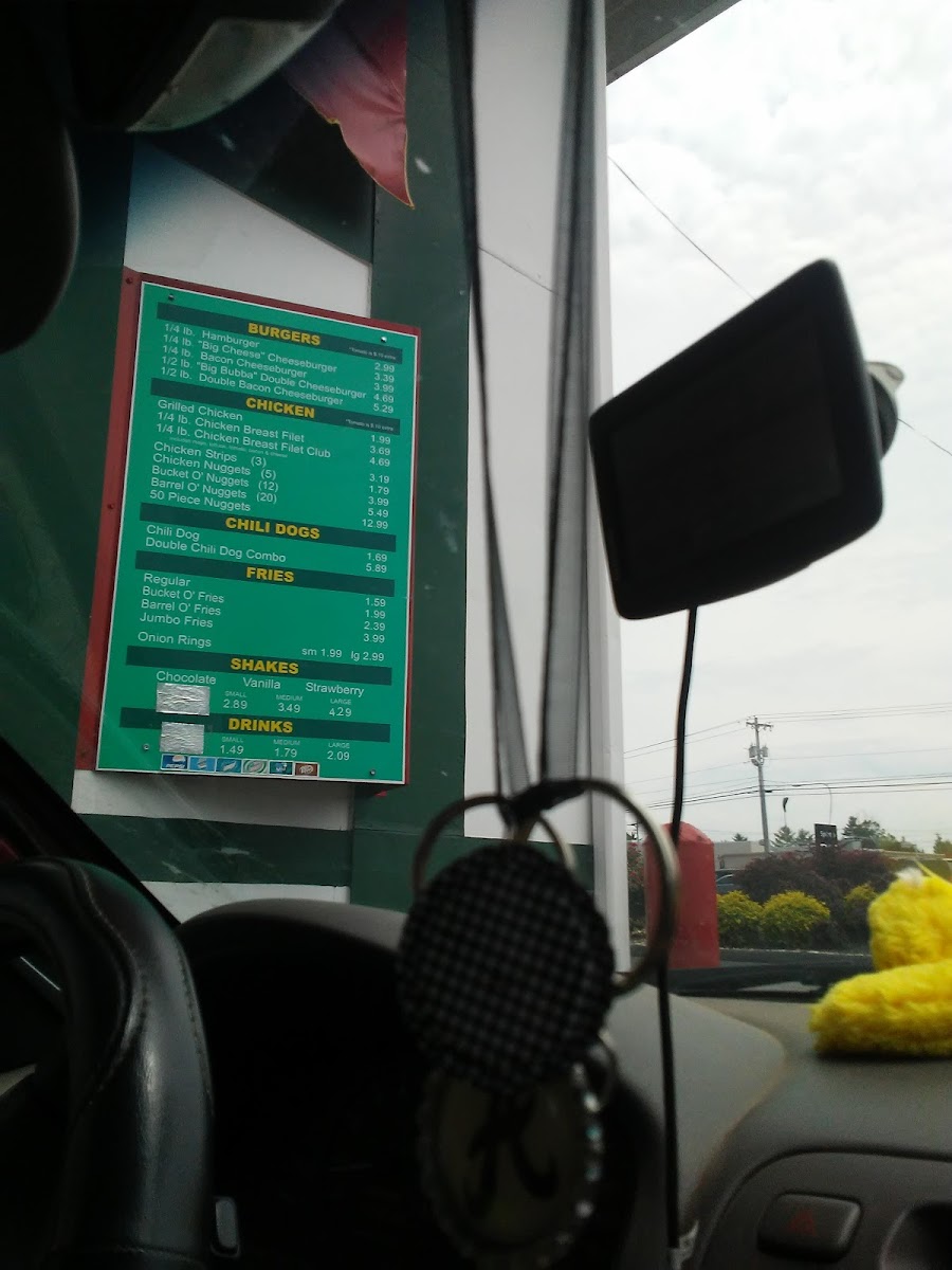 Bonner Burger Photo Menu 4