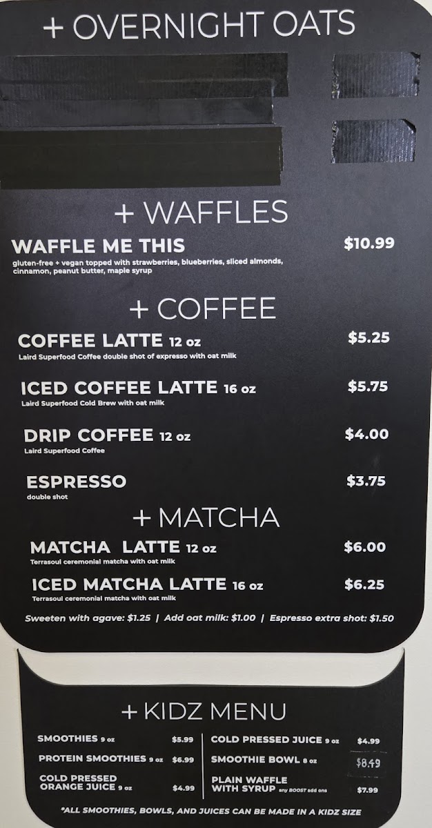 J+B Wellness Cafe - Wildwood Photo Menu 4